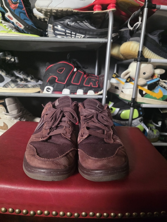 Nike Space Dunk Men’s ?10 Low-Top Sneakers in Burgundy Plum main image 6